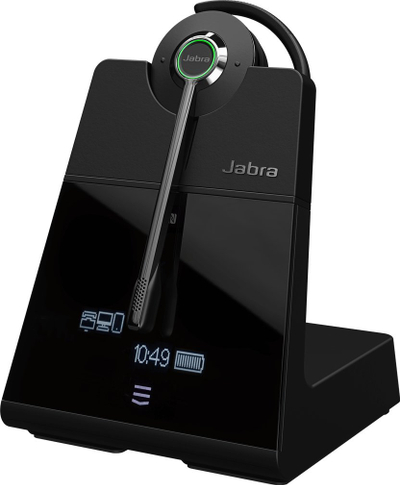 Kufje profesionale Jabra Engage 75 SE Convertible, pa tela, me mikrofon që ul zhurmën