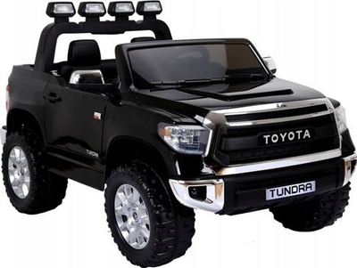 Vetura elektrike për fëmijë Toyota Tundra, 2 vende, rrota off road, e zezë