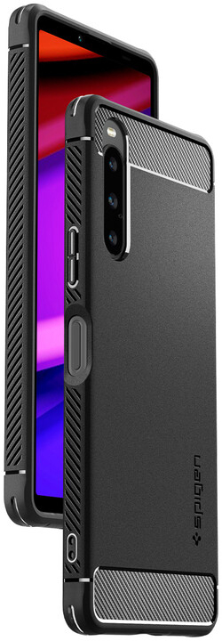 Mbrojtëse Spigen Rugged Armor për Sony Xperia 10 V, e zezë