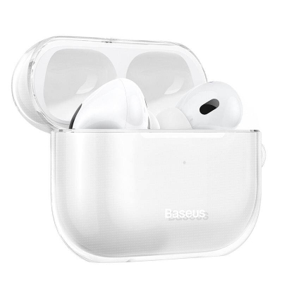 Mbrojtëse kufjesh Baseus Crystal Series për AirPods 3, TPU, transparente