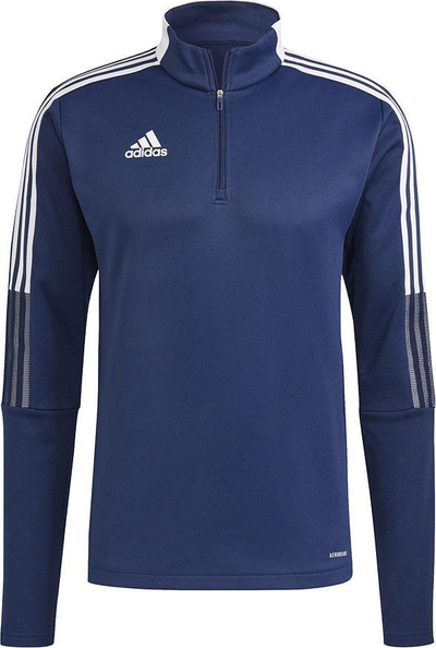 Bluzë sport Adidas Tiro 21 Warm Top M GH4463, AEROREADY, blu e errët