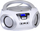 Radio CD portabël Trevi CMP54401, Bluetooth, USB AUX, i bardhë