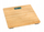 Peshore personale WENKO Bambusa, digjitale, deri 180 kg, kafe