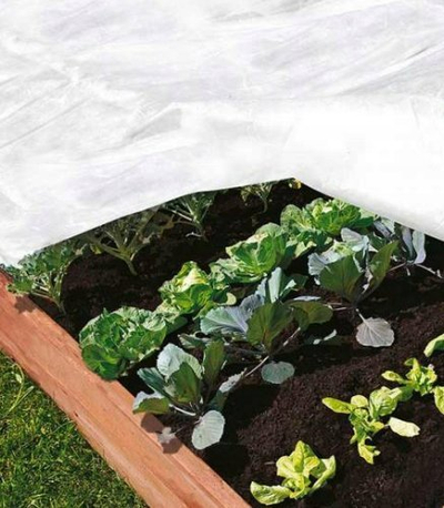 Mbulesë dimri për bimë Bradas Agrown Fleece Spring, 17g, 1.1 x 15m, e bardhë