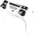 Kontroller White Shark Centurion, wireless / me kabllo, i bardhë
