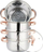 Tenxhere me avull Klausberg KB 7727, 18 cm, 2.5L, për induksion, inox rose gold