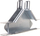 Pjesë degëzuese kanal kabllosh TKBL50H42, 50×42 mm, çelik i galvanizuar, argjendtë