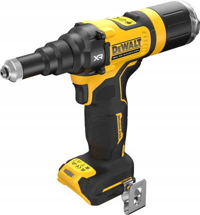 Pistoletë me riveta DeWalt DCF403E1GT QW, 18V Powerstack, 2.4 4.8mm, e verdhë