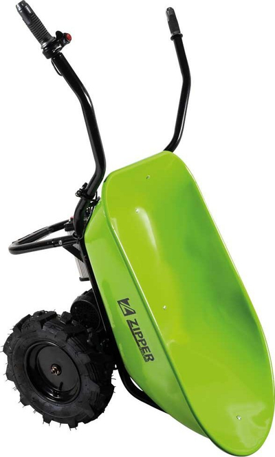 Karrocë elektrike Zipper ZI-EWB260, 260kg, 100L, jeshile