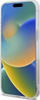 Mbulesë telefoni US Polo Shiny Big Logo për iPhone 15 Pro Max 6.7", polikarbonat, e bardhë
