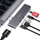Hub Choetech, HUB-M14, USB-C, 2x USB-A 3.0, HDMI 4K, PD 100W, lexues karte