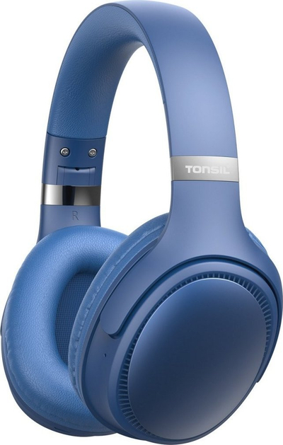 Kufje wireless Tonsil R35BT, Bluetooth, me mikrofon, blu