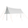 Tendë kampingu Aosom Sunshade Tent Sail, 3x4x2.4 m, poliester 210D, gri e çelët