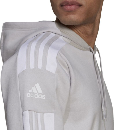 Bluzë me kapuç adidas Squadra 21 Sweat Hoody M GT6635, për burra, gri e hapur