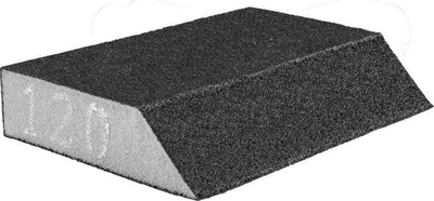 Sfungjer abraziv Graphite 55H923, K120, 125x25x90mm, i zi