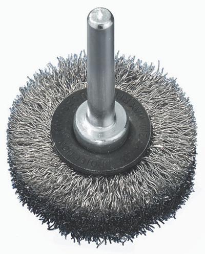 Furçë rrotulluese Abraboro AB99420112, Ø100mm, bosht 6mm, metalike