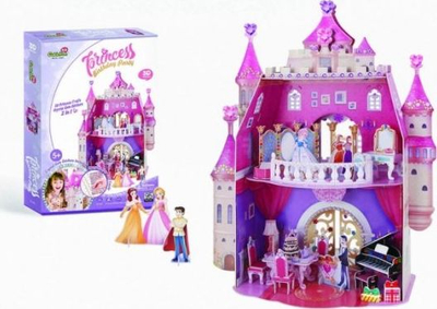 Puzzle 3D Dante Princess Birthday Party, 95 elemente
