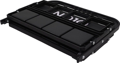 Кошница за спортски шишиња NO10 BCR PR8, 8 шишиња, склоплива, црна