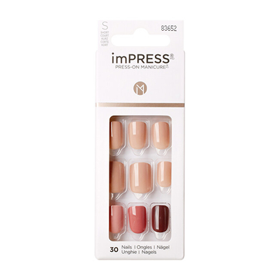 Thonj artificial Kiss mPRESS Nails Before Sunset, 30 copë