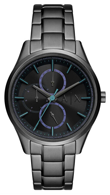 Orë për meshkuj Armani Exchange, e zezë