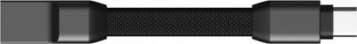 Kabllo Rolling Square inCharge PRO, USB-A në USB-C, gri