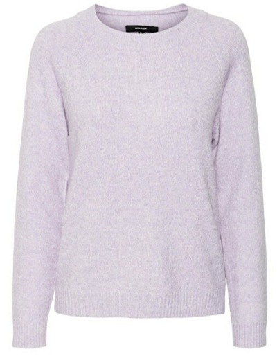 Pulovër VERO MODA VMDOFFY Regular Fit, vjollce