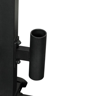 Half rack force VirtuFit HR100, stacion për squat dhe bench, me shufër për pull up, i zi