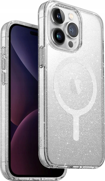 Këllëf telefoni Uniq LifePro Xtreme për iPhone 15 Pro 6.1", MagSafe, transparent