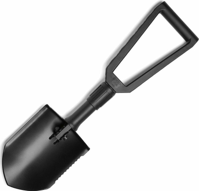 Lopatë palos Gerber Entrenching Folding Spade, çelik karboni, bosht alumini, e zezë