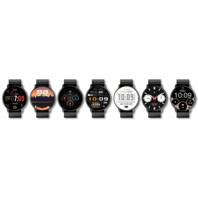 Orë inteligjente Giewont GW120-2 Pro, Bluetooth, me ekran me prekje, e zezë