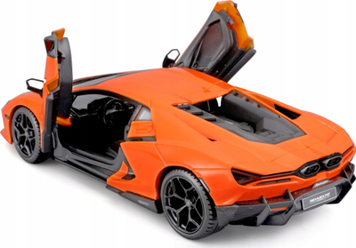 Maket makine Bburago Lamborghini Revuelto, shkallë 1:24, portokalli