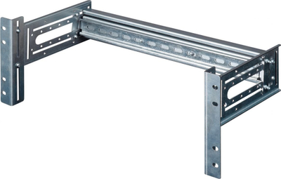 Shina montimi Equip 19", 4U DIN, gri RAL7035