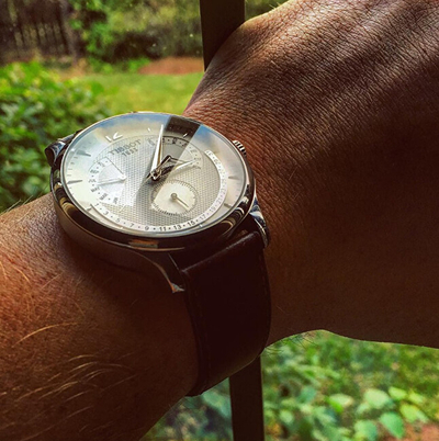 Orë për meshkuj Tissot T-Classic T063.637.16.037.00, kafe