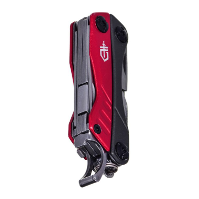 Multitool 3M Peltor Gerber Dime, çelik inoksi, i vogël, i kuq