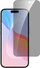 Mbrojtës ekrani 4smarts Second Glass Privacy për iPhone 16, xham sigurie, me kornizë montimi, transparent