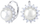 Vathë Silvego White Pearl LPS0156A