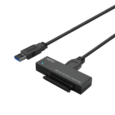 Adapter USB 3.0 në SATA III Unitek Y-1039, UASP, deri 5 Gbps, i zi