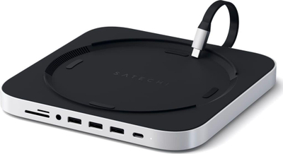 Satechi Type-C Aluminum Stand & Hub за Mac Mini