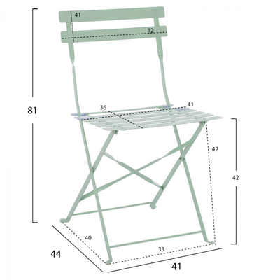 Set tavoline ngrënieje 3-pjesësh Cappuccino D60×72 cm (HM5527.03)