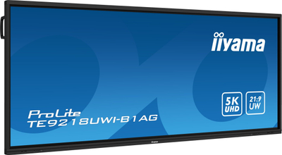 Ekran interaktiv Iiyama TE9218UWI-B1AG, 92", 5K Ultra HD, Wi-Fi, i zi