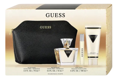 Set për femra Guess Seductive, EDT 75 ml + EDT 15 ml + losion trupi 100 ml + çantë kozmetike