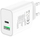 Полнач USB Techly 621901, 30W, GaN, бел