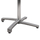 Bazë tavoline HM Folding Aluminum hm459.03, 69x69x73-92 cm, kryq 48x48 cm, krom