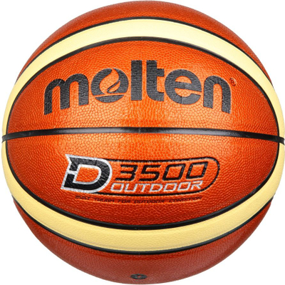 Top basketbolli Molten B7D3500, outdoor, madhësia 7, portokalli