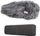 Mbrojtës ere për mikrofon Rycote 10cm SGM Foam edhe Windjammer 24/25, set me shkumë edhe gëzof, gri