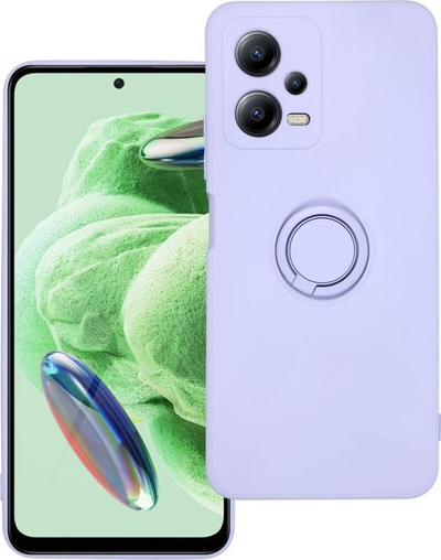 Futera silikoni me unazë për Xiaomi Redmi Note 12 5G, mbrojtëse, lejla