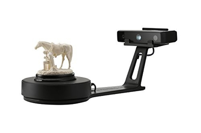 Skaner 3D desktop EinScan SE, modalitet fiks dhe automatik, saktësi 0.1 mm, i zi