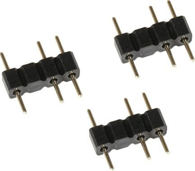 Kabllo Y ARGB Alphacool, 3 pin në 2x 3 pin, 15 cm, e zezë