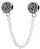 Zinxhir mbrojtës Infinity Love HCL-093-D