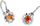 Vathë Cutie Jewellery C2178-10-X-2-FUCH